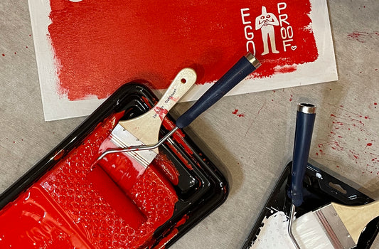 EGOPROOF brand, where art, fashion, and mental health meet