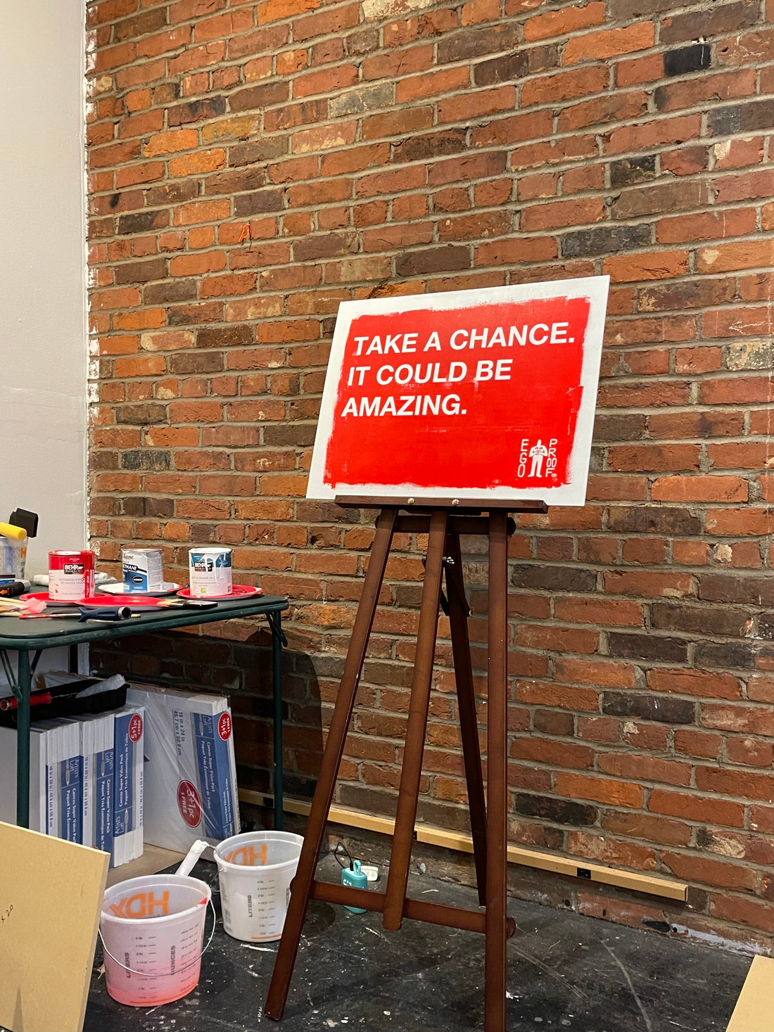 Take A Chance. It Could Be Amazing. by Egoproof