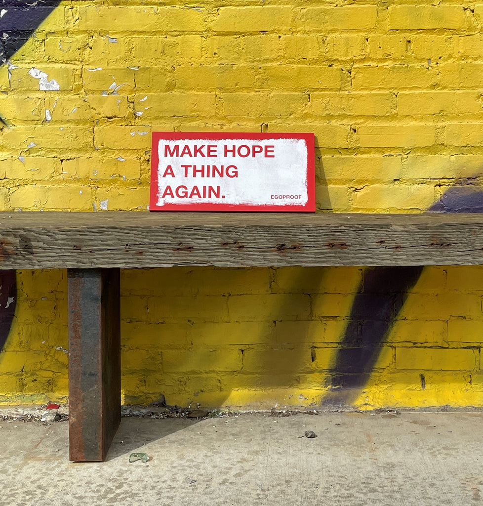 Make Hope A Thing Again (Asheville) by Egoproof