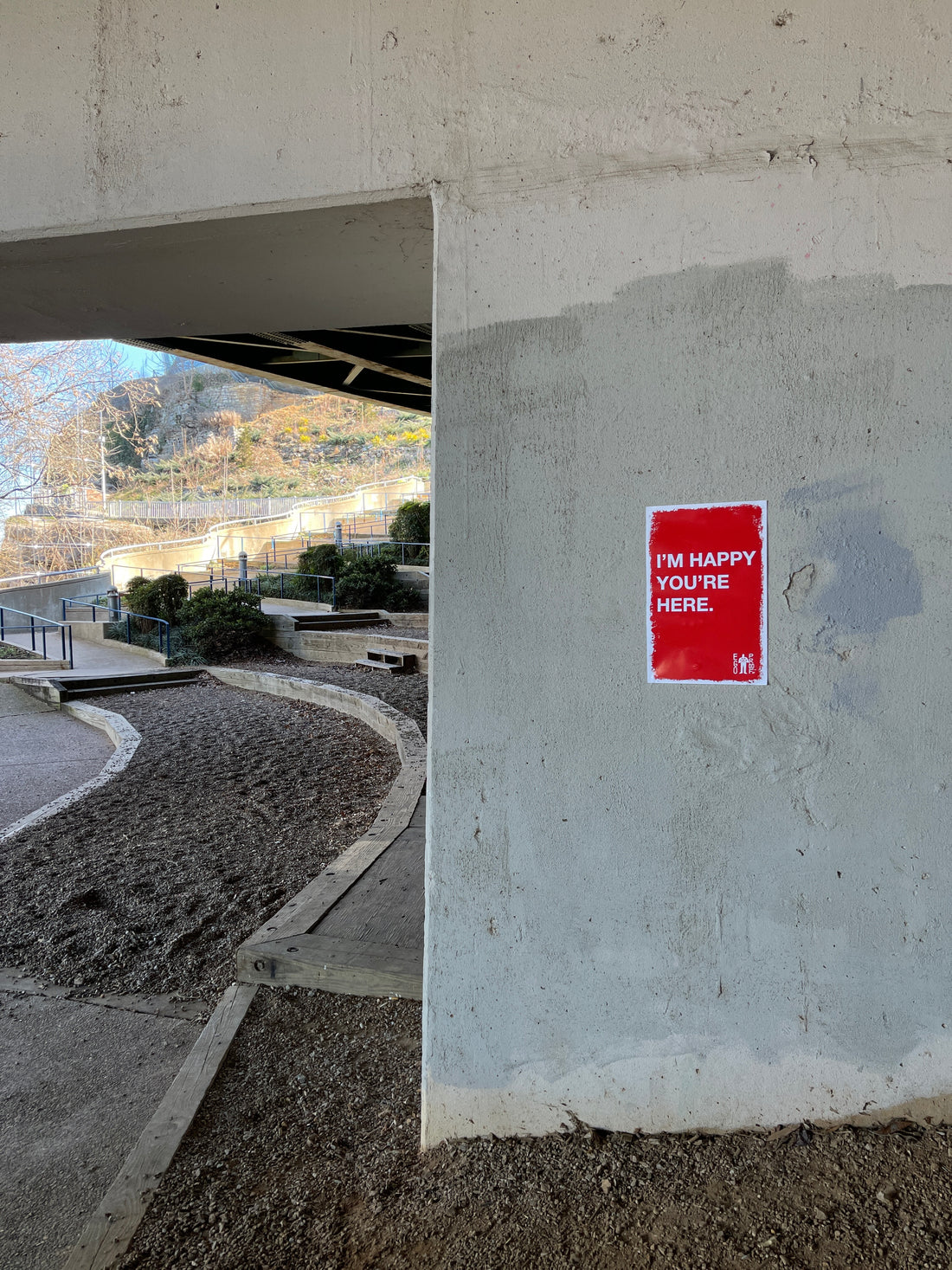 I'm Happy You're Here (Chattanooga, TN) by EGOPROOF