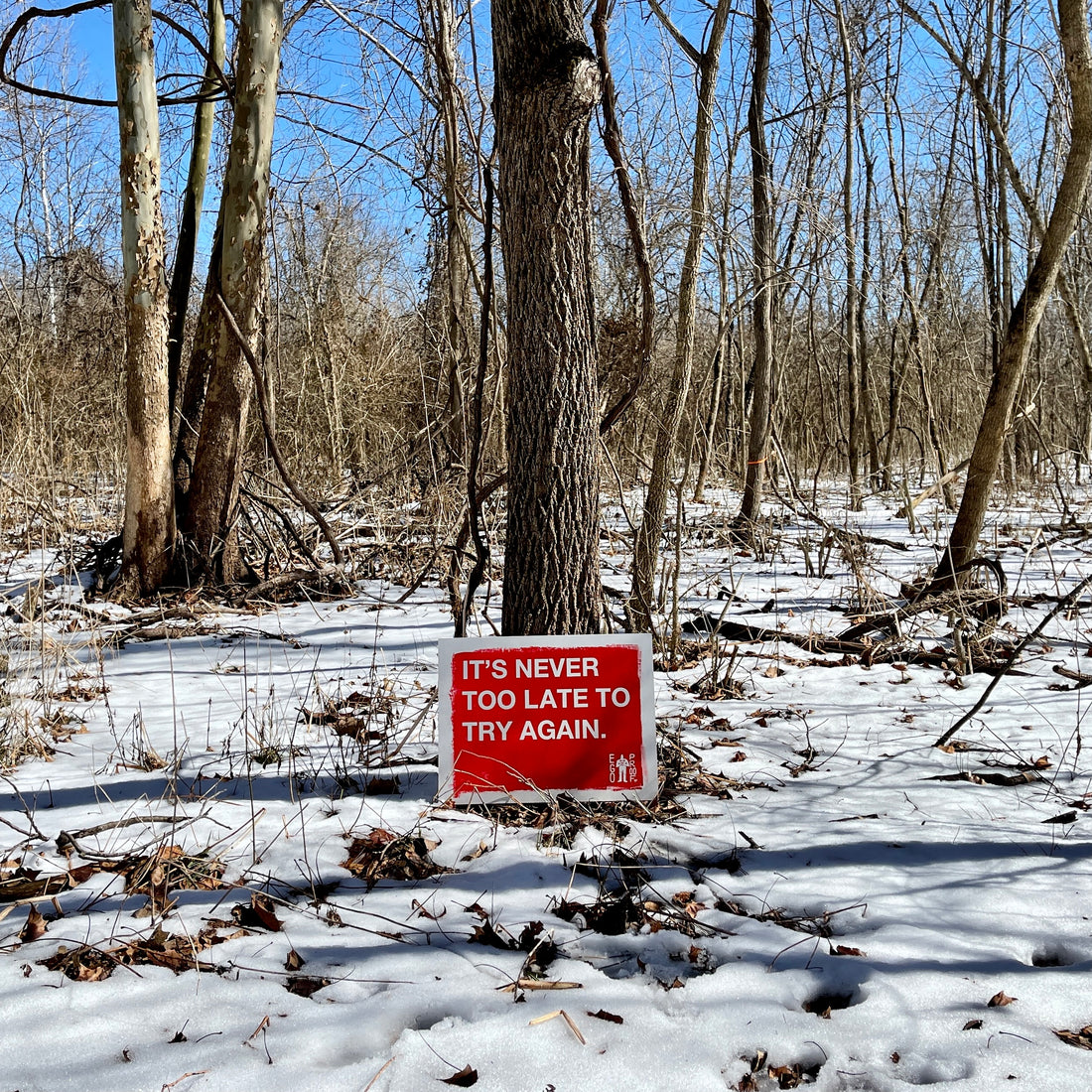 It's Never Too Late To Try Again (Columbia, MO) by Egoproof