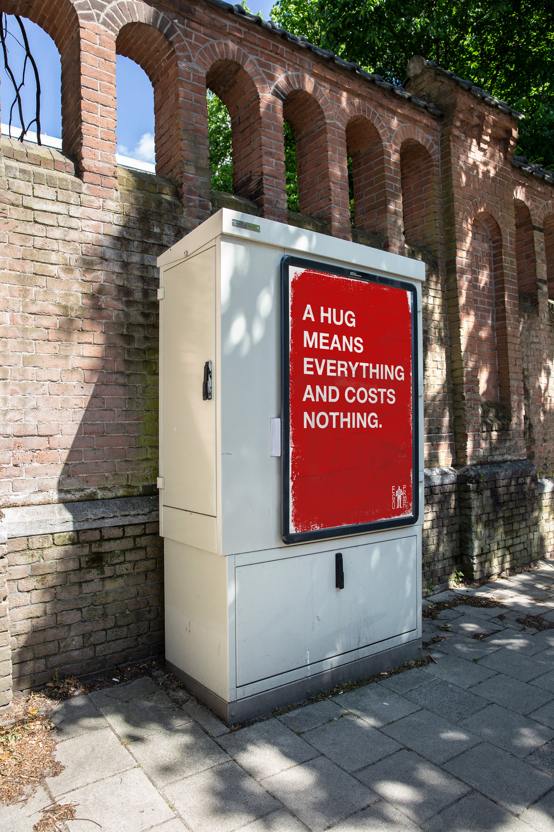 A Hug Means Everything And Costs Nothing by Egoproof