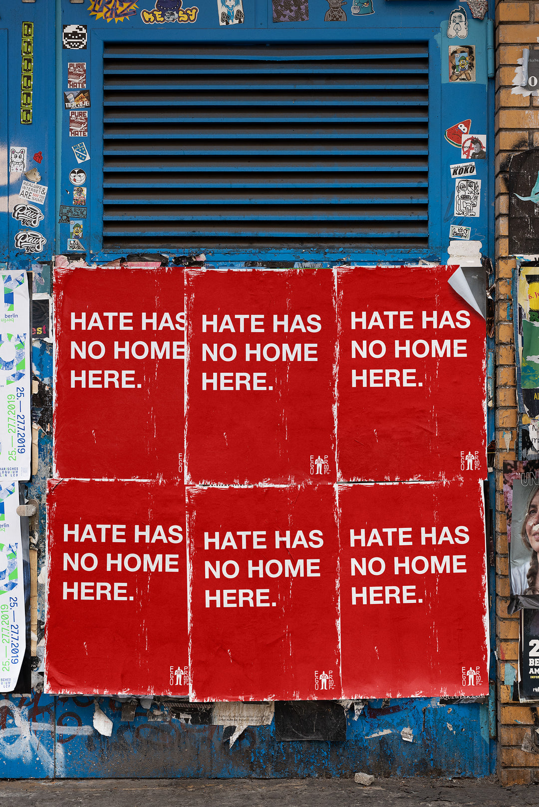 Hate Has No Home Here by EGOPROOF
