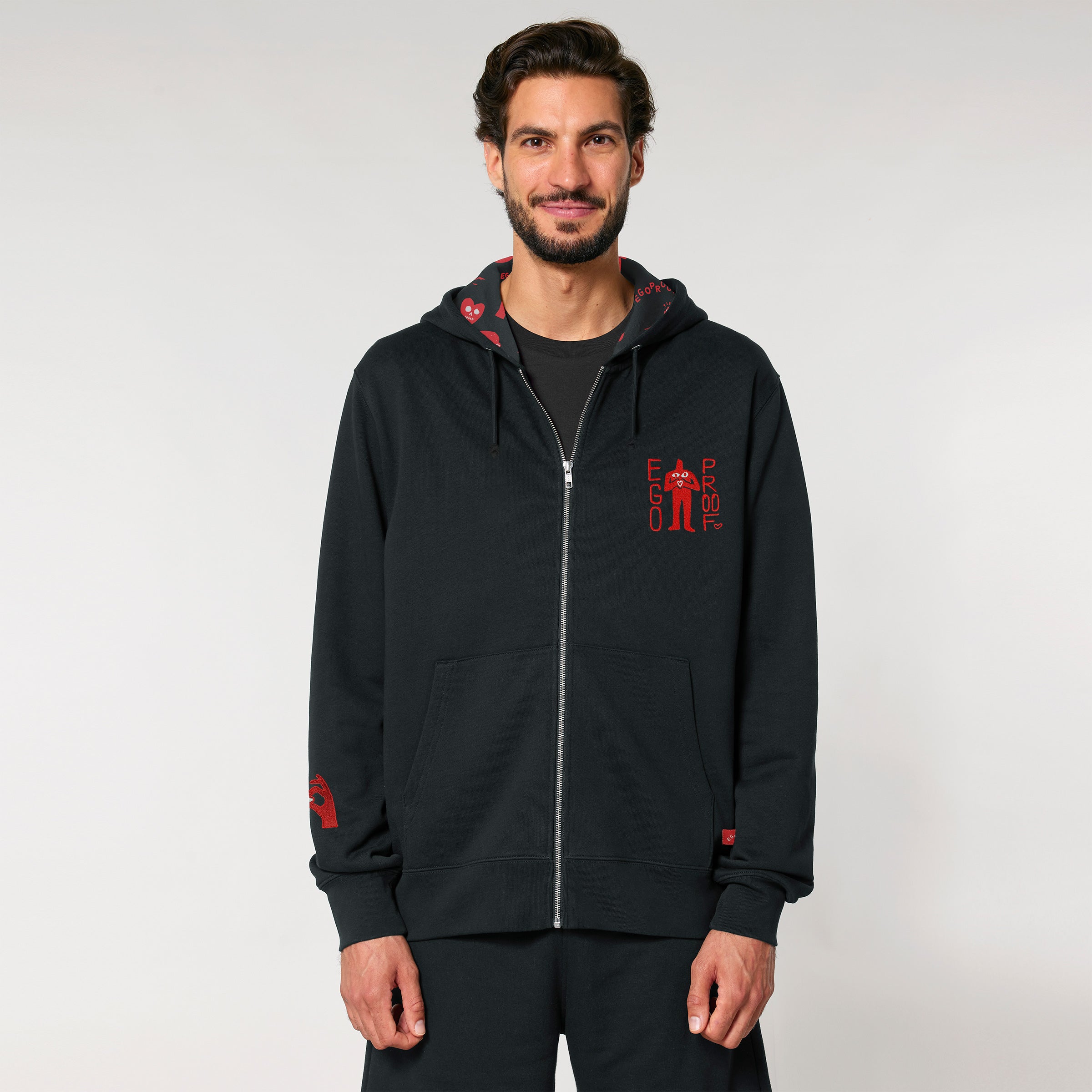 Amigos Zip Hoodie by EGOPROOF