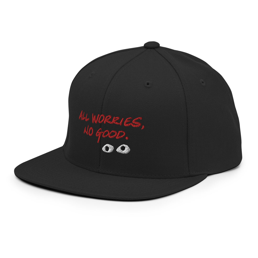 All Worries Snapback Hat