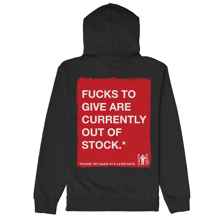 Fucks To Give Zip Hoodie