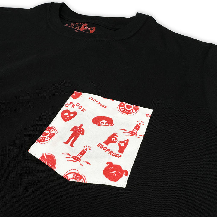 Lowkey Pocket T-shirt by EGOPROOF