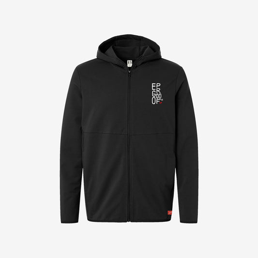 Make Art Every Day Tech Zip Hoodie by EGOPROOF