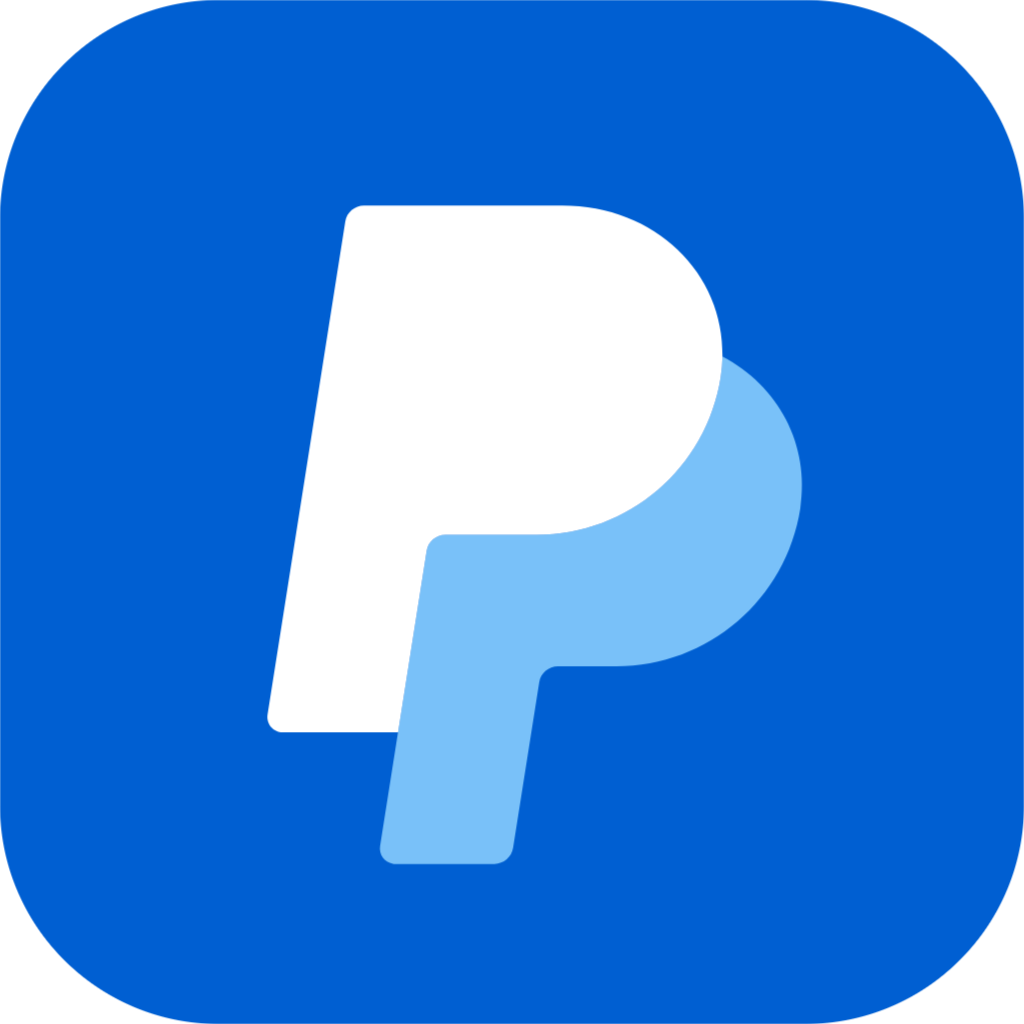Blue square with rounded corners featuring an overlapping white and light blue P symbol for the Unused File product.