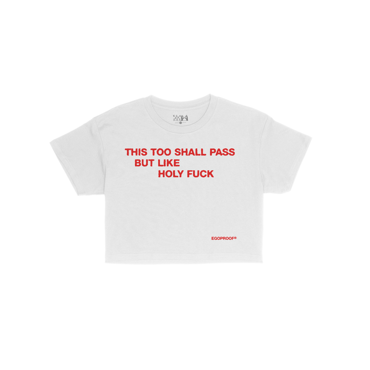 This Too Shall Pass Crop Top