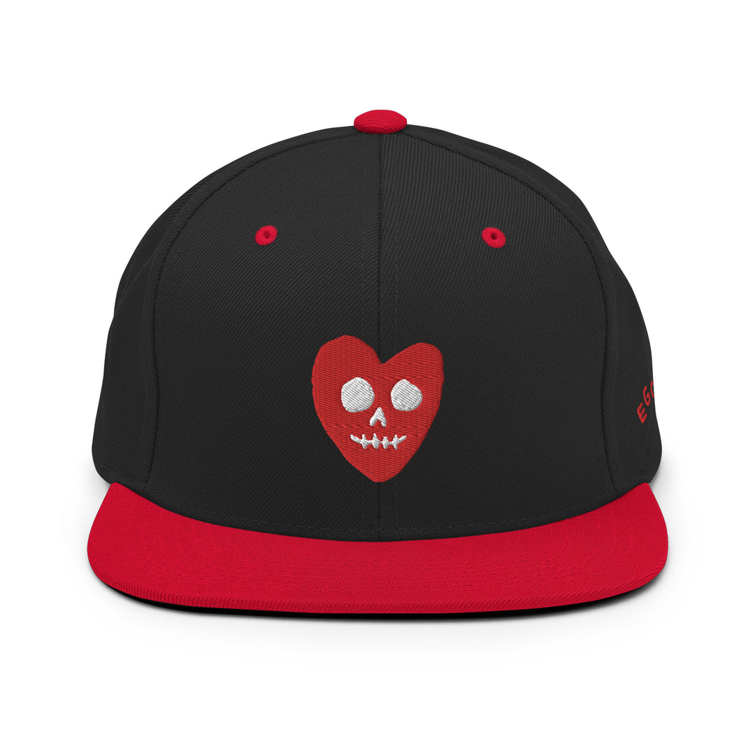 Love Skull Snapback Hat
