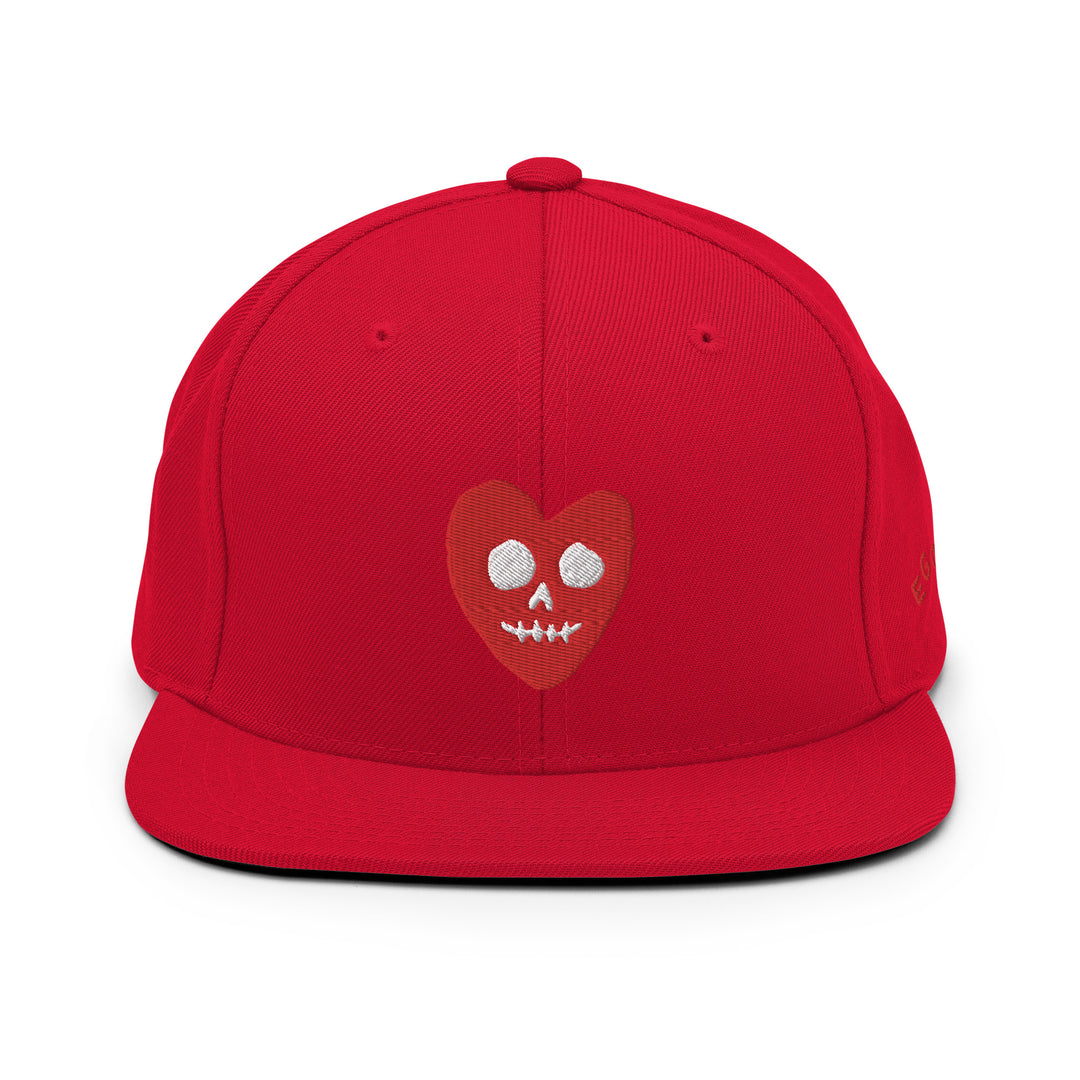 Love Skull Snapback Hat