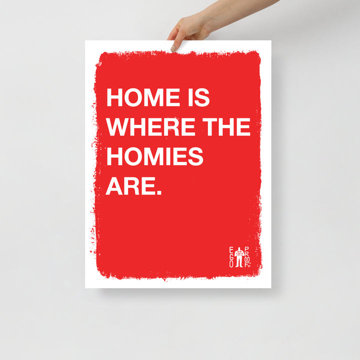 Home & Homies Giclée Print